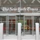 The New York Times building in NYC.