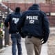 US Immigration and Customs Enforcement (ICE) agents in Chicago, IL.