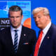 President Donald Trump and Defense Secretary Pete Hegseth