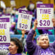 Workers advocate for $20 an hour minimum wage