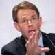 Tony Perkins, president of the Family Research Council, speaks during a press conference.