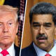 Donald Trump; Nicolás Maduro.