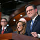 Speaker of the House Mike Johnson on Capitol Hill.