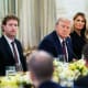 Mark Zuckerberg, President Donald Trump, first lady Melania Trump, and Bill Gates during a dinner with tech leaders in the White House.