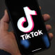 Ed Markey; TikTok showing on a phone.
