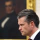 Secretary of War Pete Hegseth at the White House.