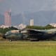A military aircraft in on Nov. 20, 2025 in Venezuela, Maracay.