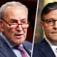 Charles Schumer; Mike Johnson.