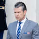 Defense Secretary Pete Hegseth at the Pentagon