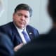 Illinois Gov. JB Pritzker in Chicago, IL.