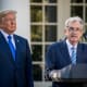 Donald Trump and Jerome Powell.