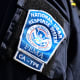 A Federal Emergency Management Agency (FEMA) officer on Jan. 13, 2025 in Los Angeles County, CA.