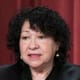 Justice Sonia Sotomayor at the Supreme Court building.
