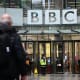 A view of the BBC building on Nov. 10, 2025, in London.