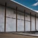A view of the front of the Kennedy Center in Washington.