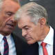 RFK Jr., left, talks to Dr. Oz in the Oval Office.