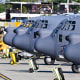 US Air Force MC-130 Hercules aircrafts sit on a tarmac on Dec. 29, 2025 at Rafael Hernandez Airport in Aguadilla, Puerto Rico. The United States has deployed a major military force in the Caribbean and has recently intercepted oil tankers as part of a naval blockade against Venezuelan vessels it considers to be under sanctions.