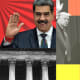 A collage of Nicolás Maduro, Donald Trump, and the facade of the Supreme Court building
