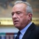 Health Secretary Robert F. Kennedy Jr. speaks during an event in the Roosevelt Room of the White House.