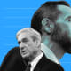 A photo illustration of Jack Smith and Robert Mueller
