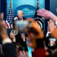 President Donald Trump during a news conference on Jan. 20, 2026 in the James S. Brady Press Briefing Room of the White House.