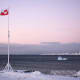 A Greenlandic flag on Jan. 20, 2026, in Nuuk, Greenland.