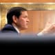 Secretary of State Marco Rubio during a Senate Foreign Relations Committee hearing in the Dirksen Senate Office Building on Capitol Hill.