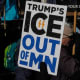 Anti-ICE demonstrators protest in Minneapolis