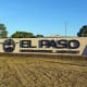 A sign at the El Paso International Airport (ELP) on Dec. 25, 2025 in El Paso, TX.