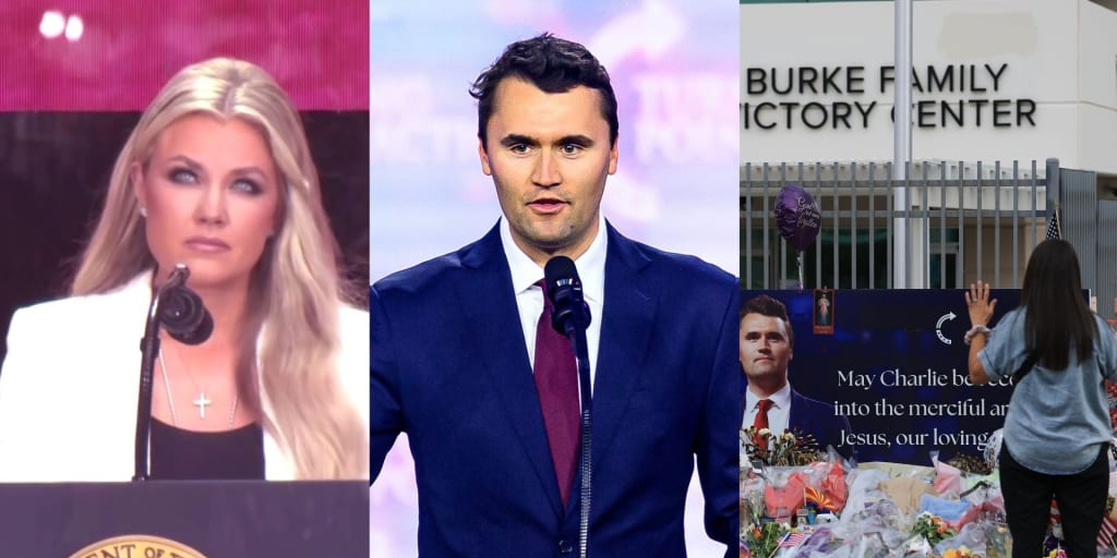 Erika Kirk says she forgives the man accused of killing her husband