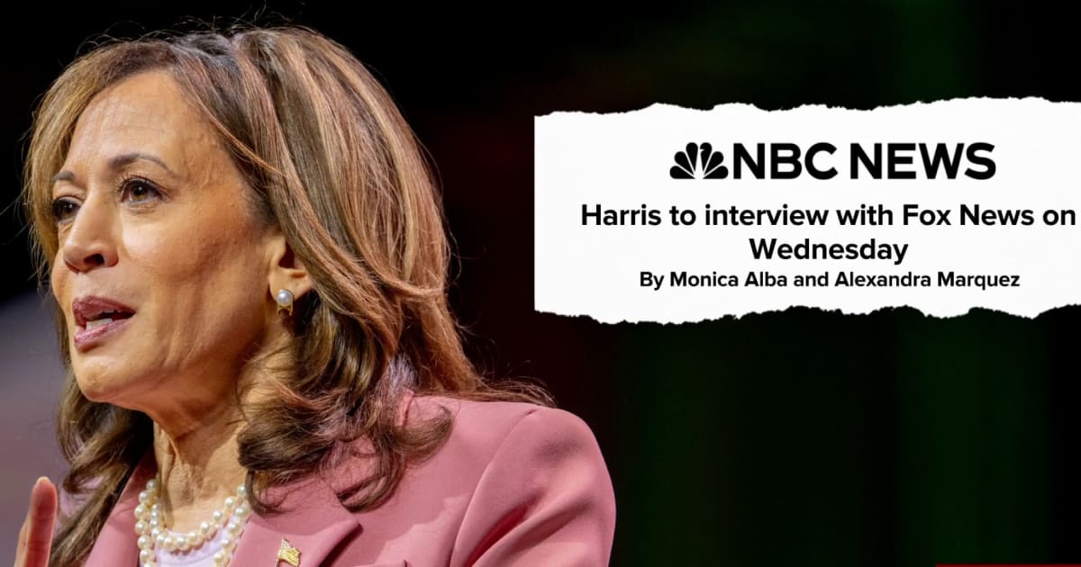 ‘More guts than Trump has’: VP Harris agrees to Fox News interview ...