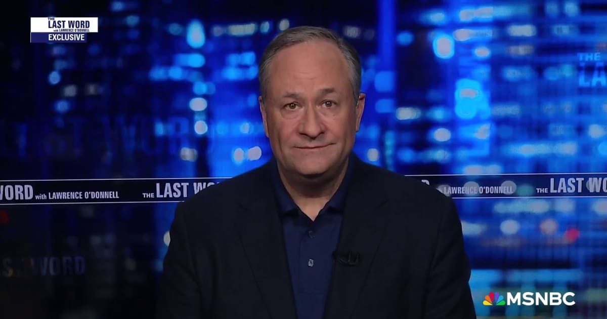 Emhoff: Trump’s reported Hitler admiration should ‘chill every American ...