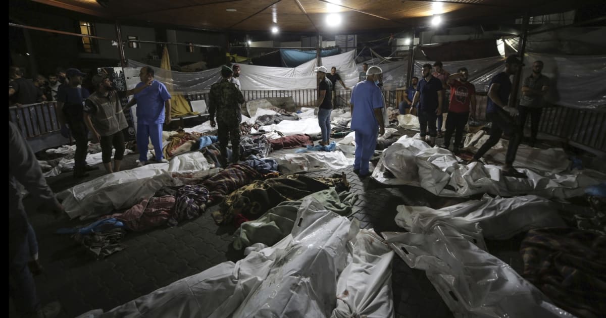 Ayman: Gaza hospital images some of ‘the most jarring’ I’ve seen