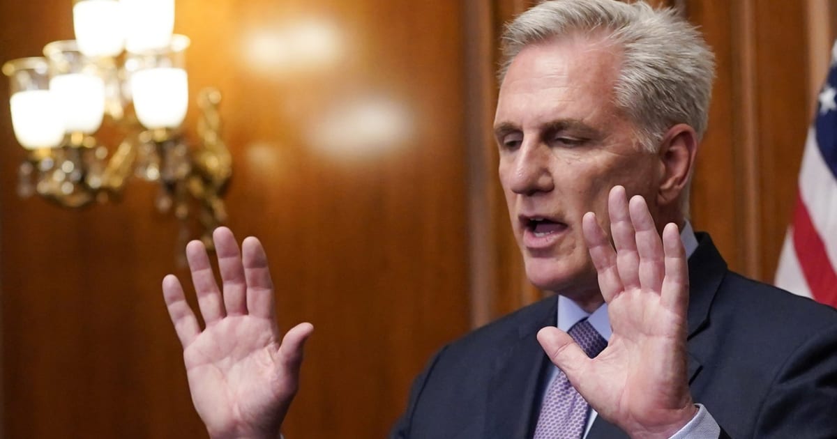 Kevin McCarthy learns the hard way: 'You cannot appease the mob'