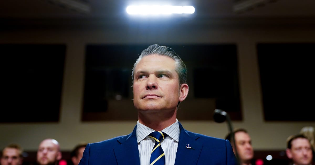 Opinion | Pete Hegseth always told us exactly who he was