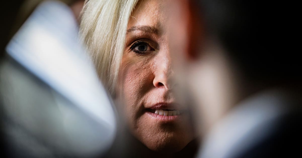 Marjorie Taylor Greene’s farewell gift to Mike Johnson: a longshot plot to oust him