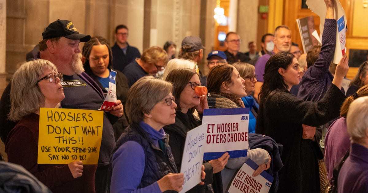 Indiana Republicans refused to be put in a gerrymandered box