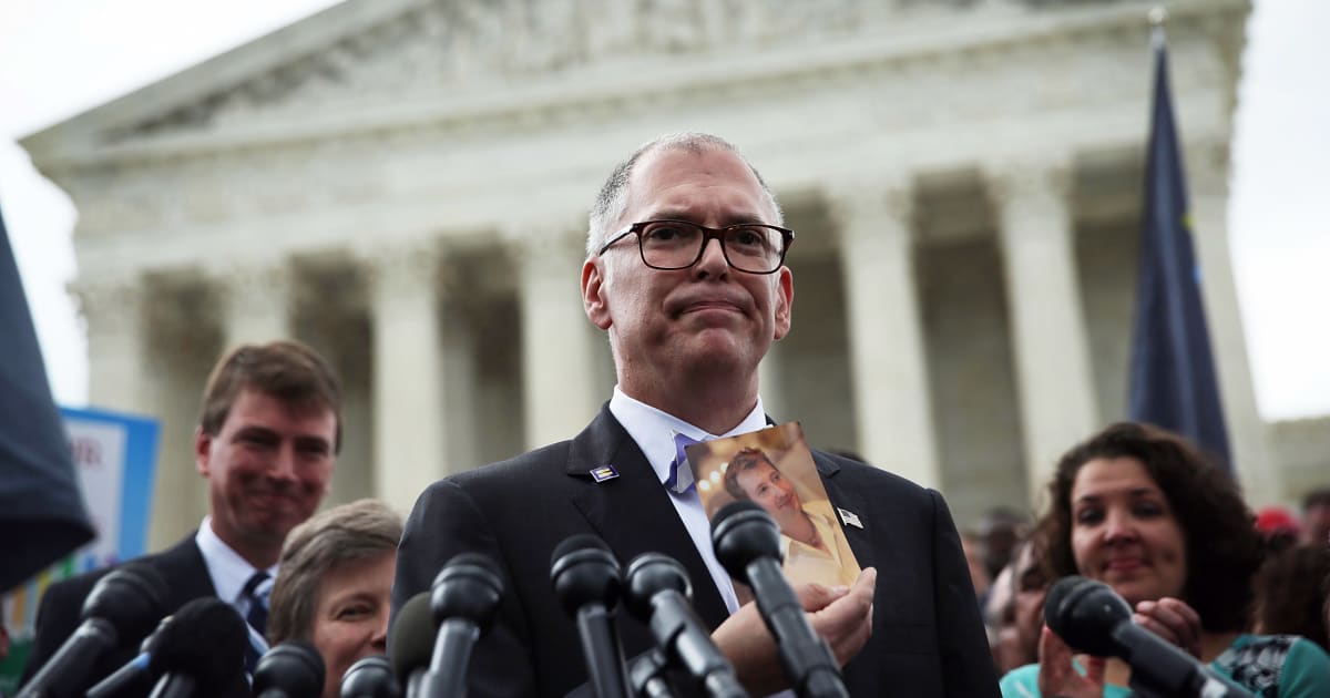 A new lawsuit tries to lay the groundwork to overturn the right to same-sex marriage