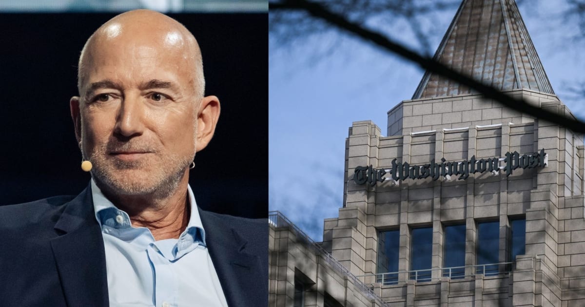 The Washington Post under Jeff Bezos is hit with crushing layoffs
