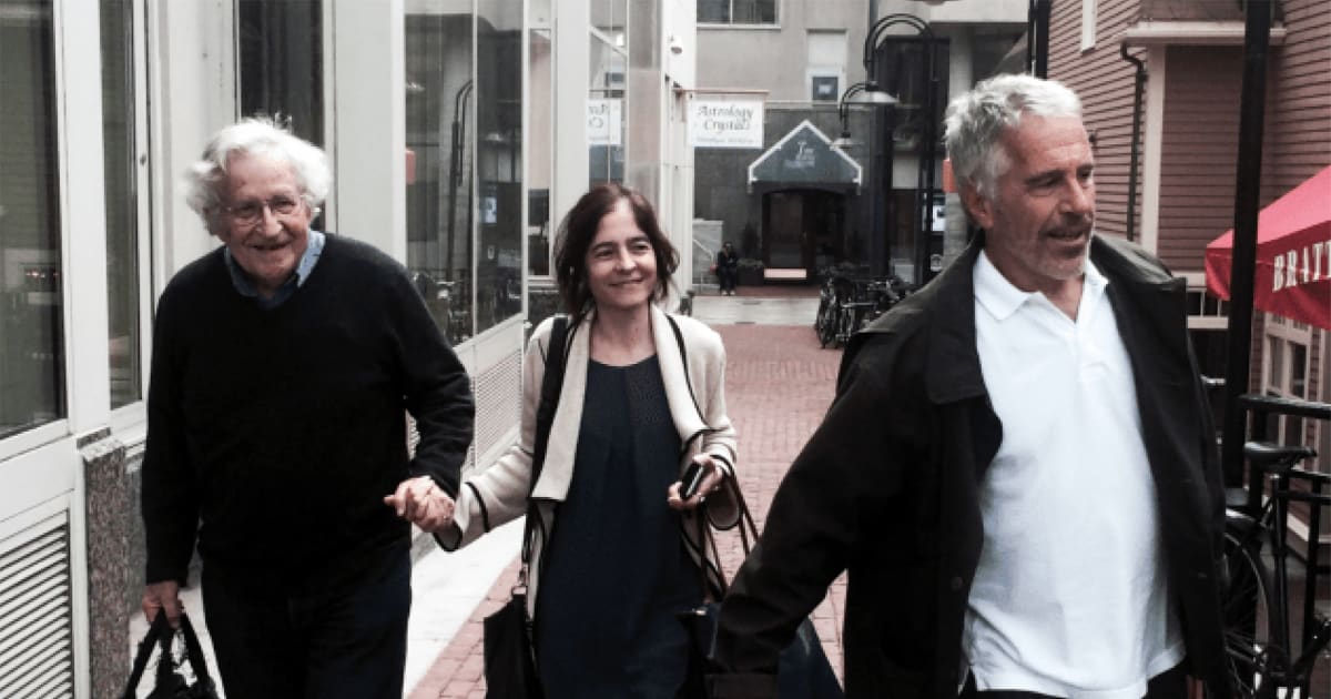 
                            Noam Chomsky tainted his legacy with his relationship with Jeffrey Epstein