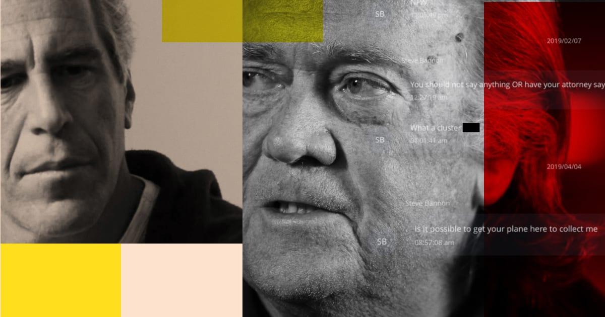 
                            Steve Bannon had a plan to rehabilitate Jeffrey Epstein, files reveal. Will MAGA care?