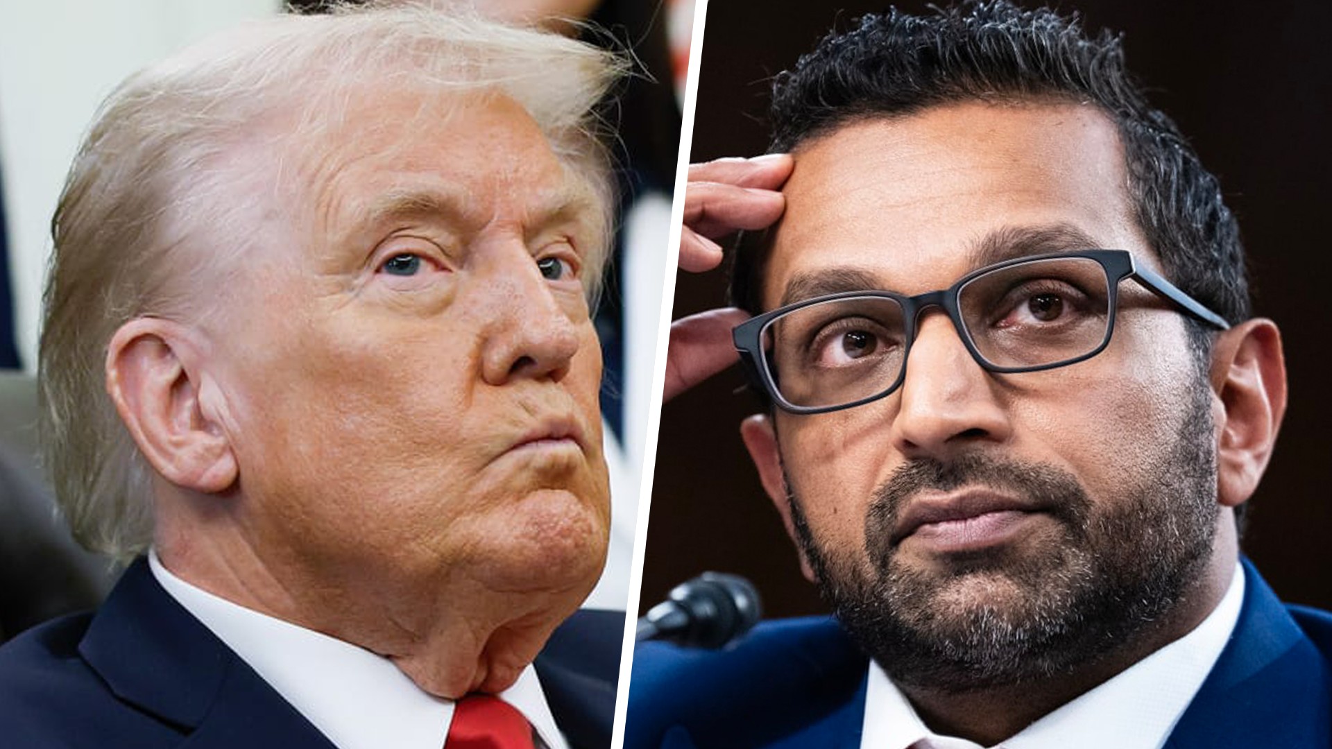 Trump, FBI Director Kash Patel