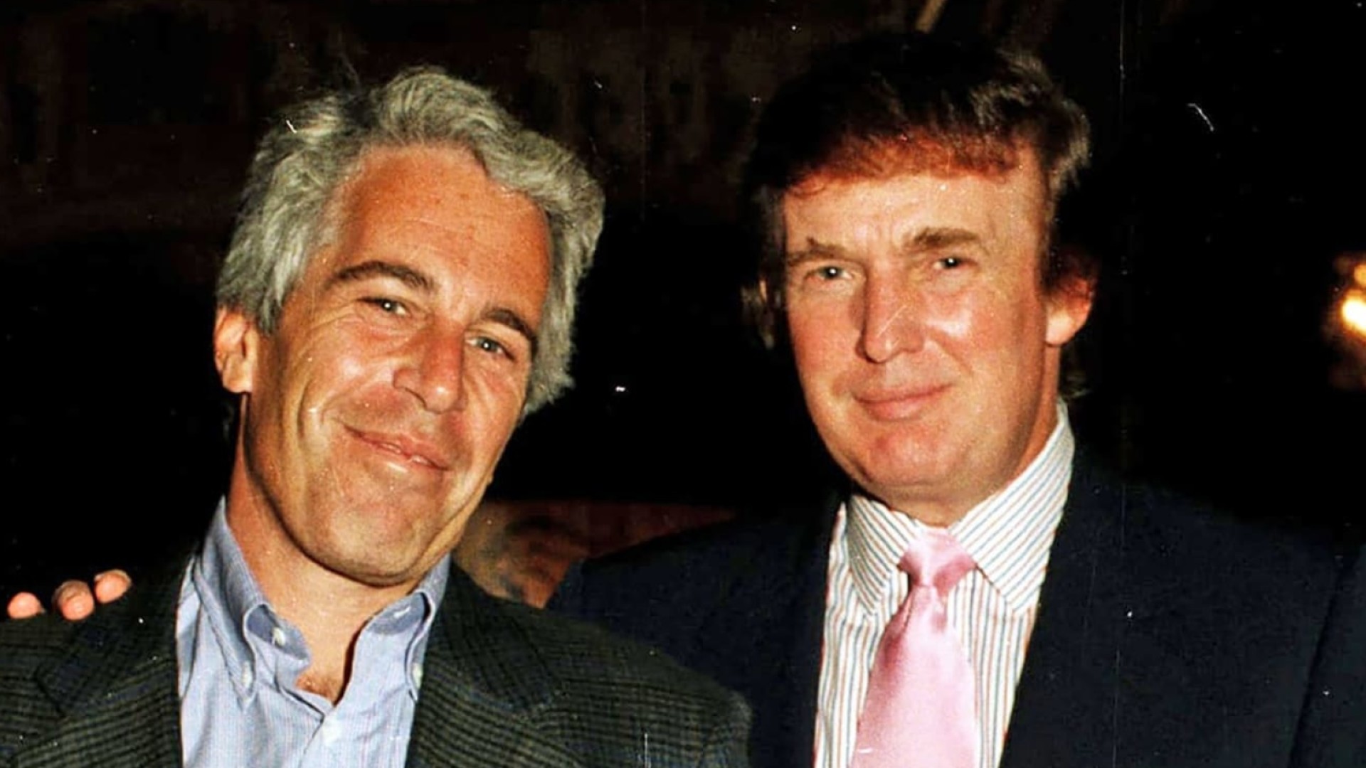 Donald Trump and Jeffrey Epstein