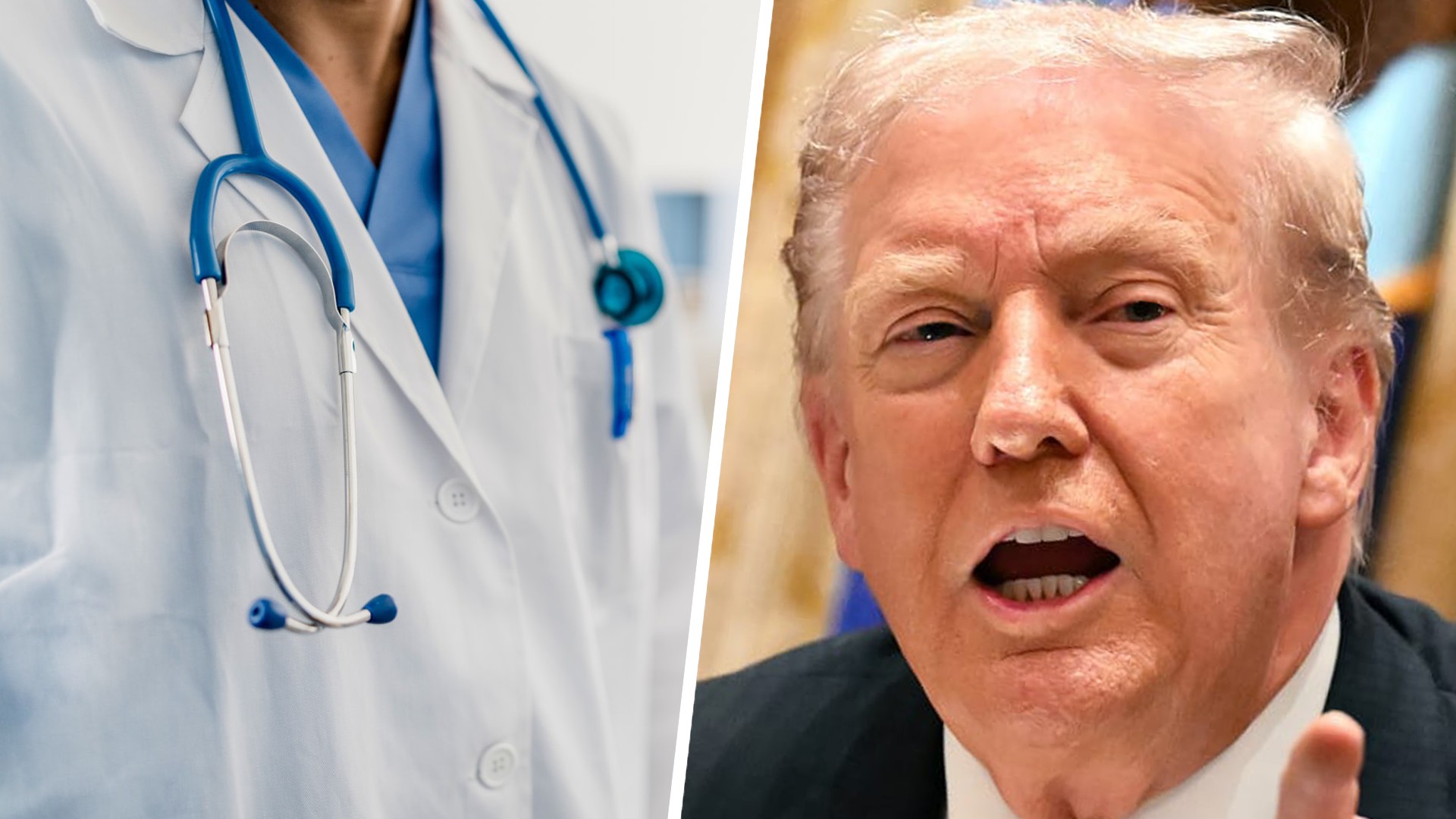 A doctor, Donald Trump