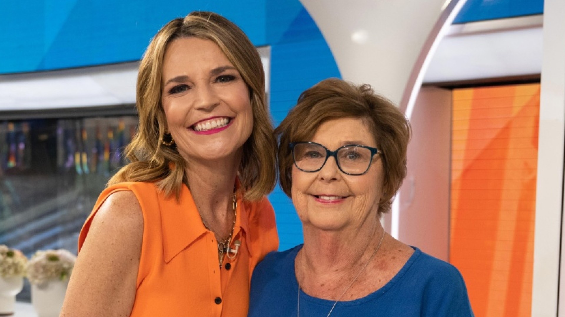 Savannah Guthrie with her mother, Nancy