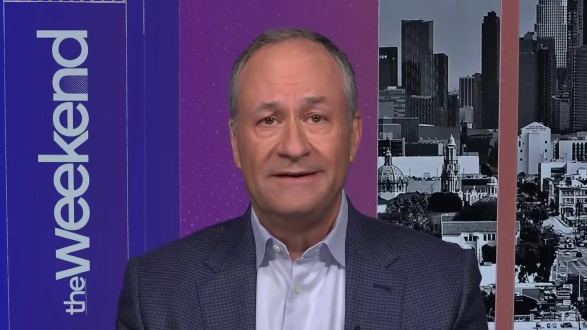 Former second gentleman Doug Emhoff