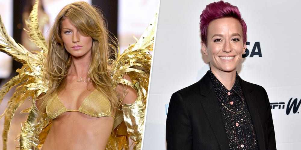 Image: Gisele Bundchen and Megan Rapinoe