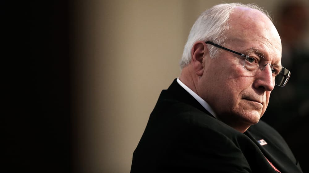 Former U.S. Vice President Dick Cheney listens during an event on May 12, 2014 in Washington, DC. (Photo by Win McNamee/Getty)