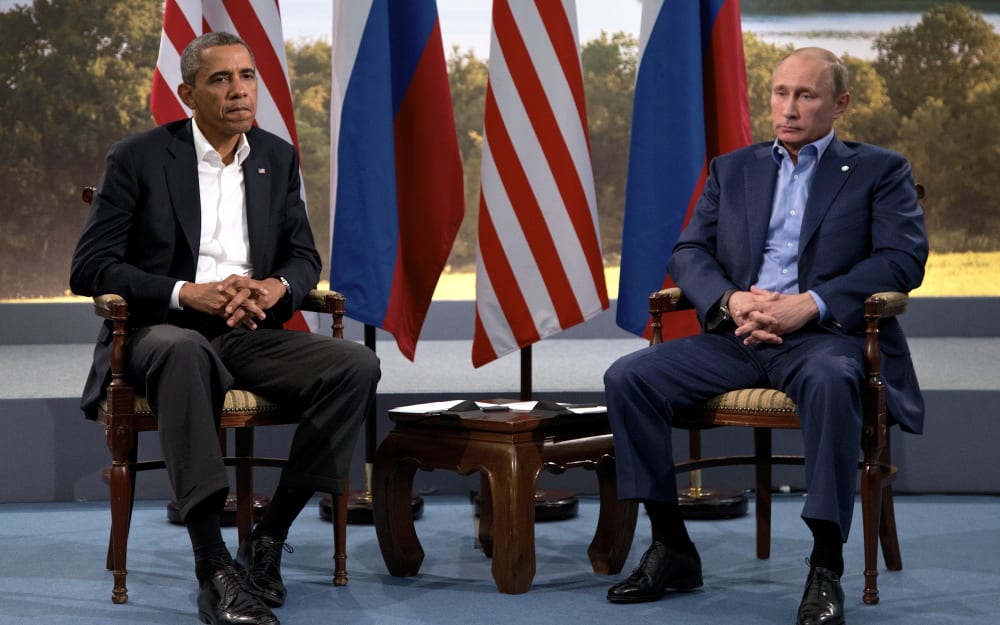 Barack Obama, Vladimir Putin