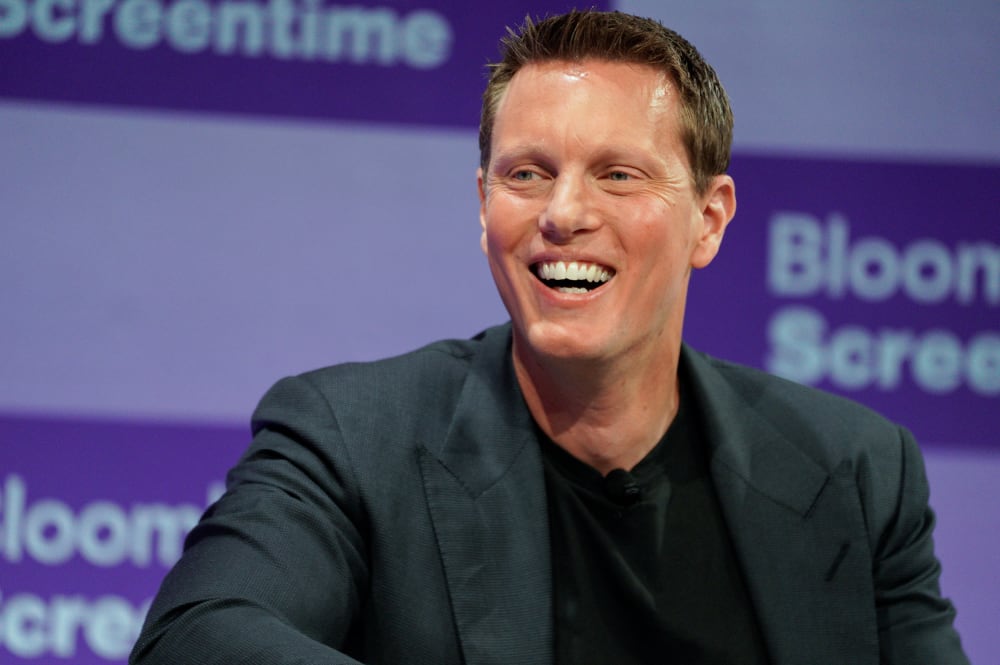 David Ellison smiles.